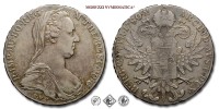Austria, MARIA TERESA, TALLERO RICONIO, 1780, Zecca di Vienna, ARGENTO, mBB, (KM T1) / Silbertaler von Maria Theresia von Österreich (Maria Theresa of Austria Silver Thaler - World coins - monete mondiali europee austriache d'argento - moneta mondiale europea austriaca - talleri da collezione) | Moruzzi Numismatica