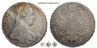 Austria, MARIA TERESA, TALLERO RICONIO, 1780, Zecca di Vienna, ARGENTO, mBB, (KM T1) / Silbertaler von Maria Theresia von Österreich (Maria Theresa of Austria Silver Thaler - World coins - monete mondiali europee austriache d'argento - moneta mondiale europea austriaca - talleri da collezione) | Moruzzi Numismatica